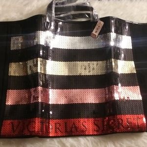 Victoria's Secret Sequin L Tote Weekender